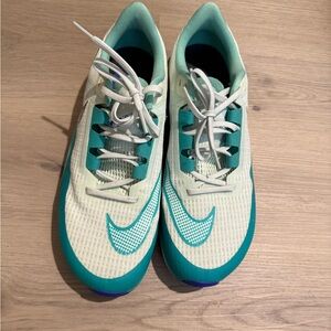 Nike Men’s  Turquoise and White Athletic Shoes Air zoom rival fly 3